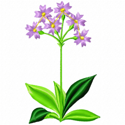 Flowers Embroidery Design 9